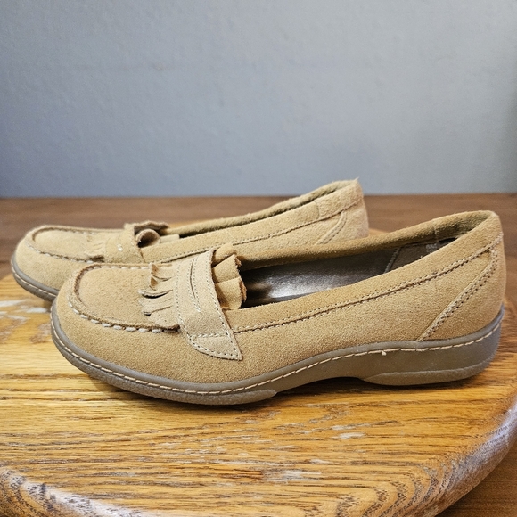 Maripe Lola Suede Moccasins (135035) Brown Size 6 - Picture 9 of 11